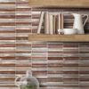 BA1116 Self adhesive metal backsplash tiles