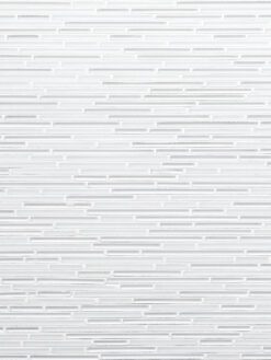 Modern White Thin Glass Mosaic Backsplash tile BA1164 3
