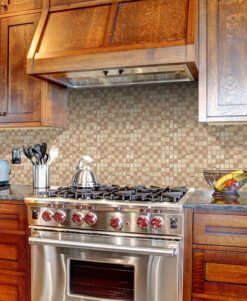 BA1134 - Glass & Metal Backsplash tile