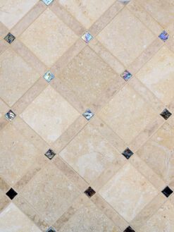 Limestone Glass Kitchen Backsplash Tile BA1029