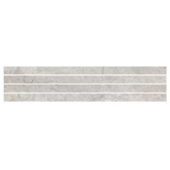 Modern gray limestone long backsplash tile BA1038