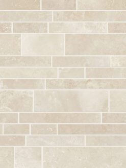 Light ivory travertine beige color subway tile 2 BA1092