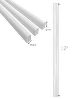 white bullnose edge
