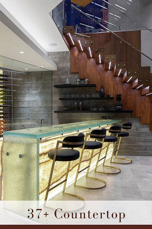 glass countertop ideas designs tips advice