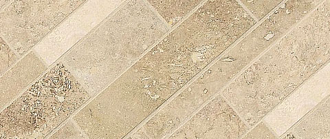 travertine backsplash