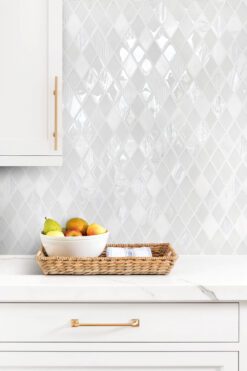 Calacatta Gold Countertop White Backsplash