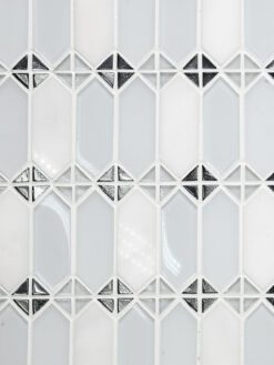 White Glass Marble Modern Backsplash Tile 4 BA62048