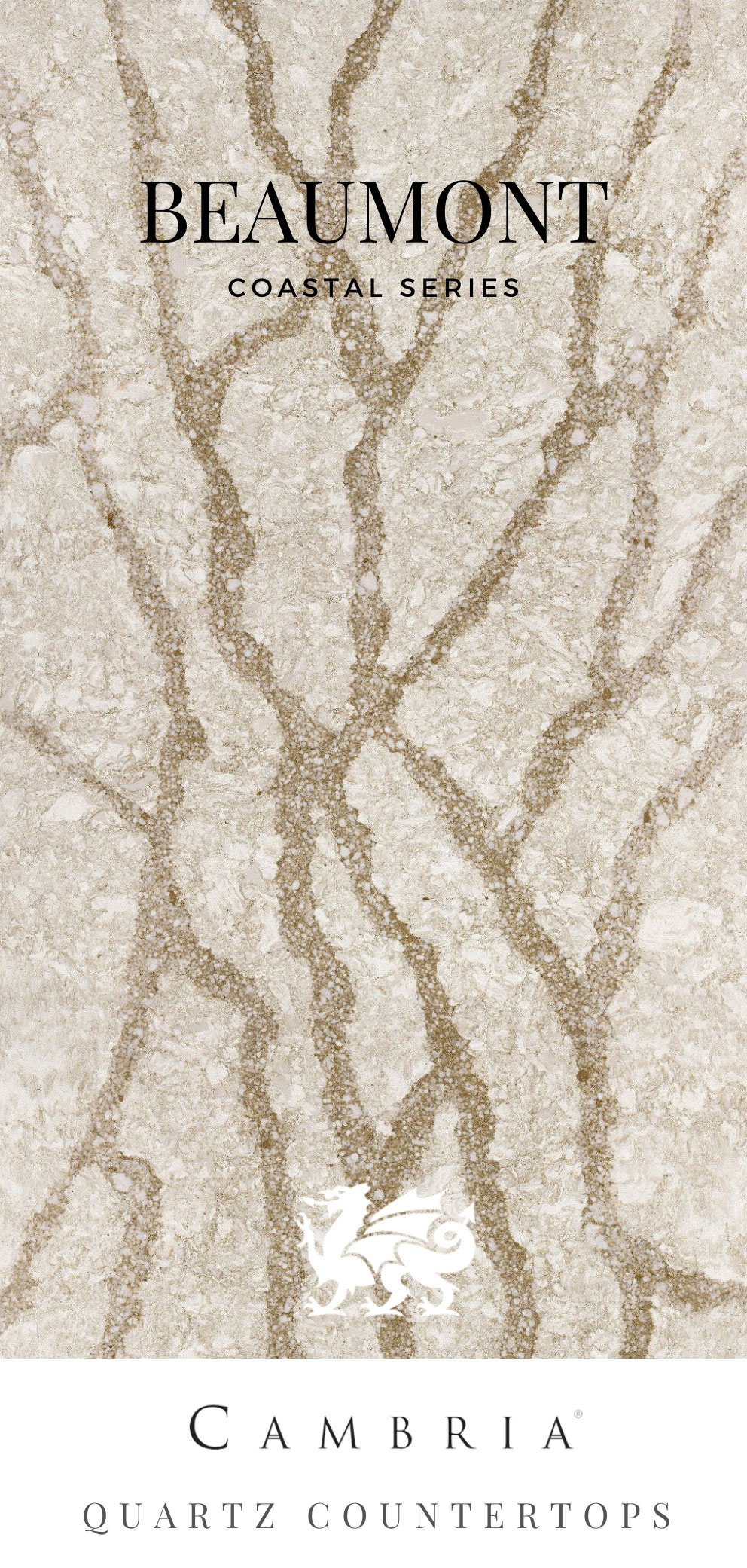 Cambria Quartz Countertop Color Beaumont #cambria #cambriacolor #cambriacolors #cambriacountertop #cambriakitchen #cambriacolors #cambriacountertop #cambriaidea #quartzcountertop #quartzcolors