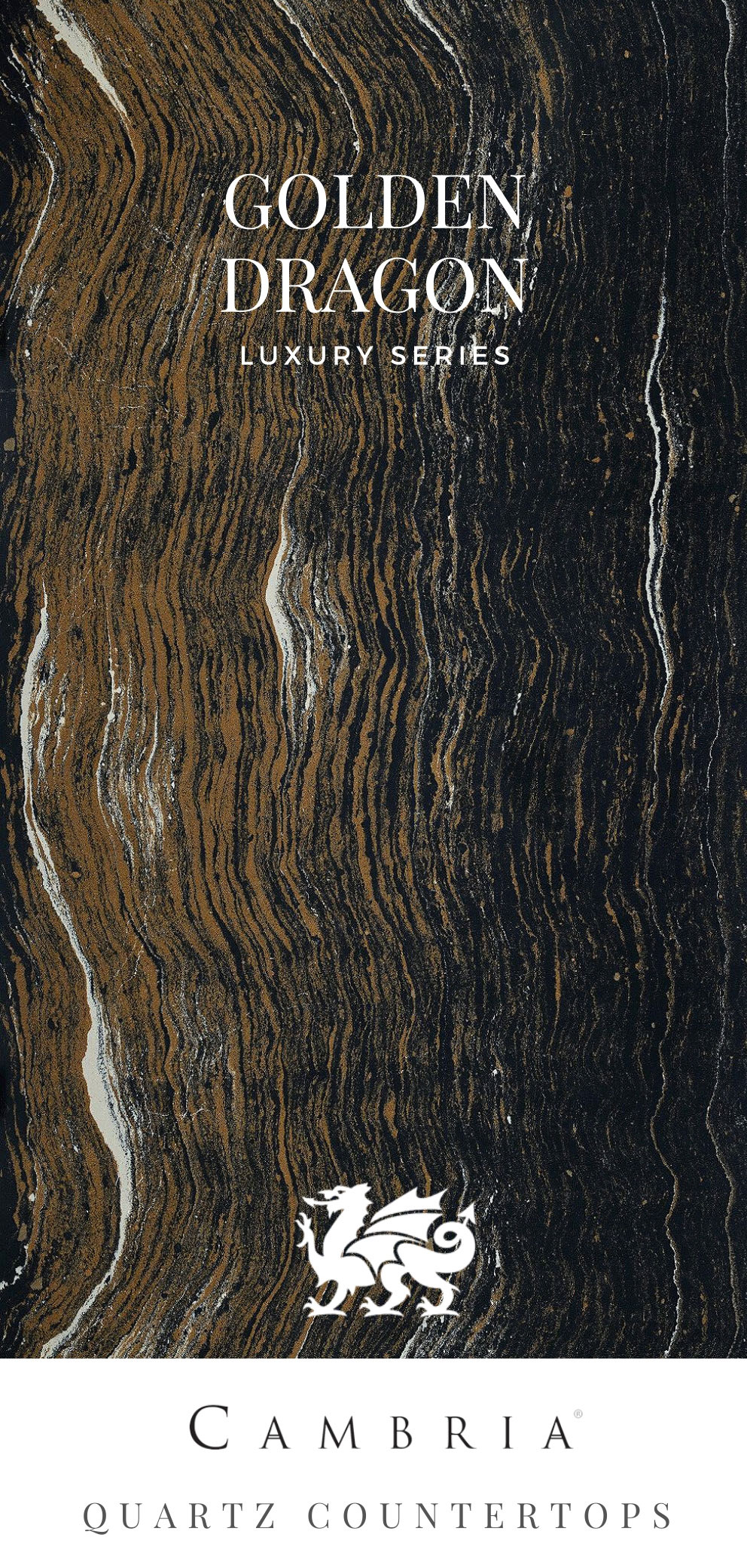 Cambria Quartz Countertop Color Golden Dragon #cambria #cambriacolor #cambriacolors #cambriacountertop #cambriakitchen #cambriacolors #cambriacountertop #cambriaidea #quartzcountertop #quartzcolors
