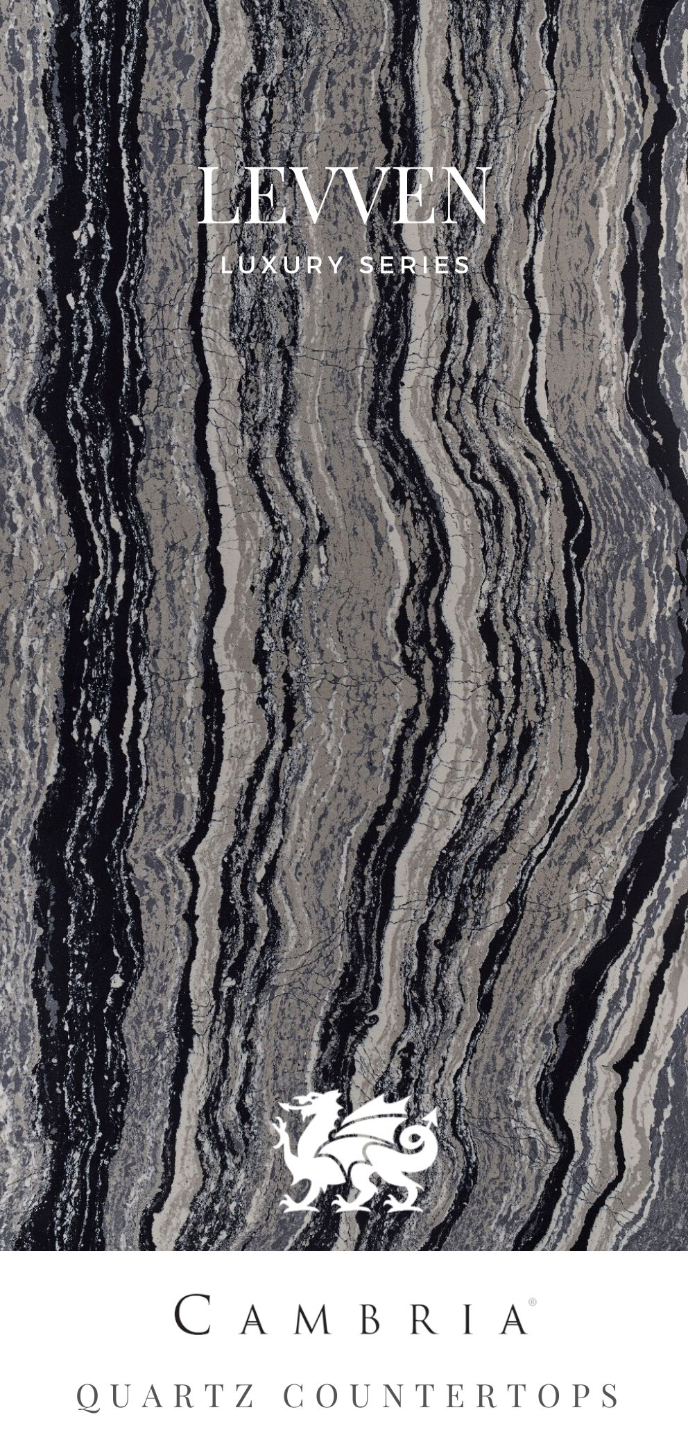 Cambria Quartz Countertop Color Levven #cambria #cambriacolor #cambriacolors #cambriacountertop #cambriakitchen #cambriacolors #cambriacountertop #cambriaidea #quartzcountertop #quartzcolors