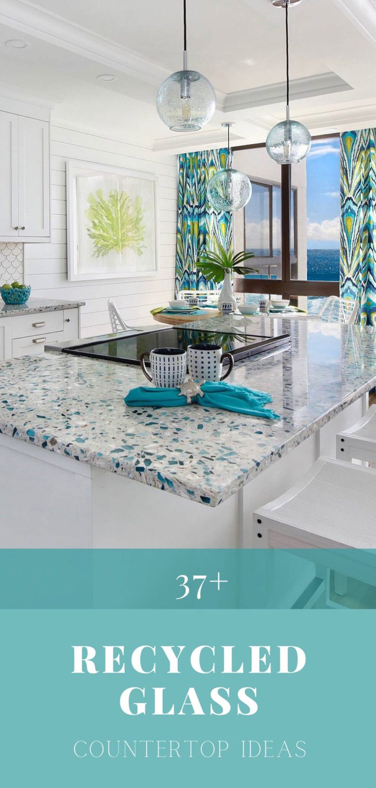Recycled Glass Countertop #recycledcountertop #recycledglasscountertop #recycledglasscountertopkitchen #recycledcountertops #recycledcountertopskitchen #ecocountertop