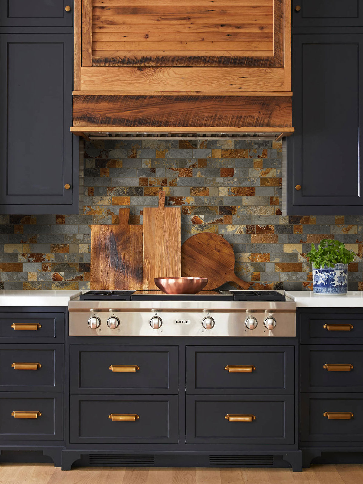 Slate Kitchen Backsplash Tile Ideas