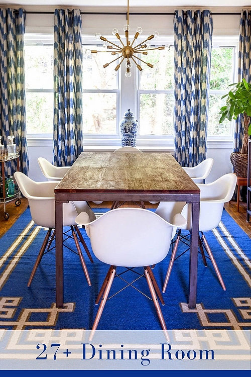 dining room curtain 1
