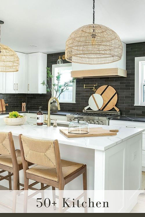 Black and White Kitchen