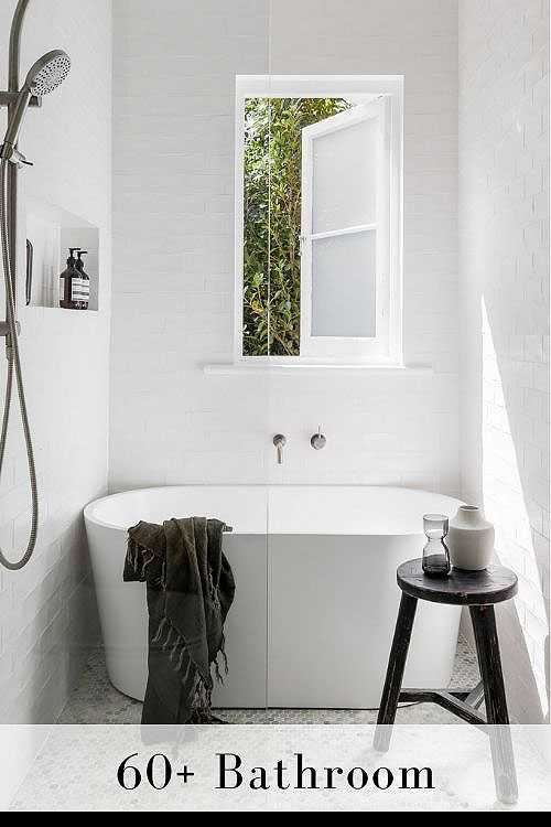 white bathroom