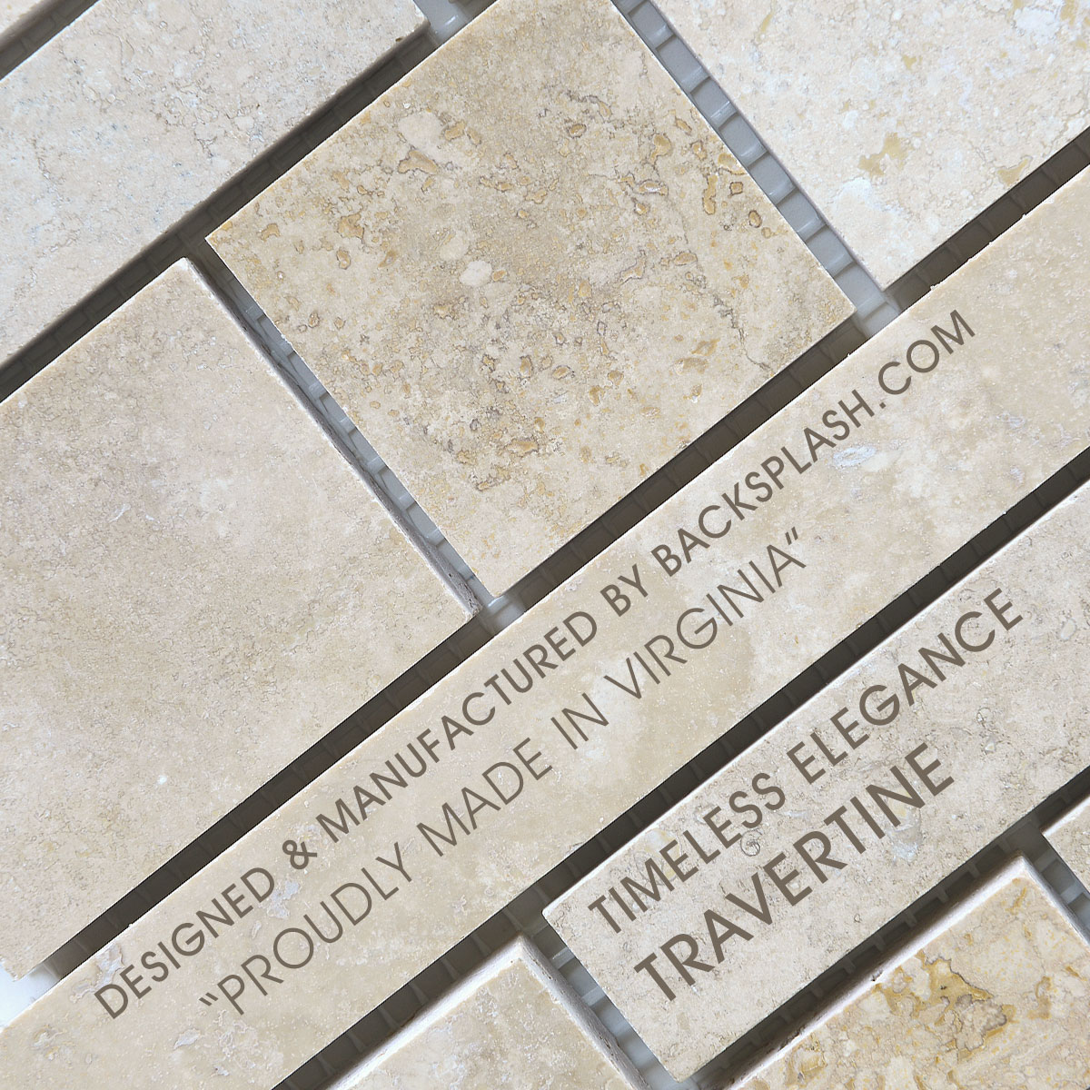 Beige Travertine Backsplash Tile 1BA1092 copy