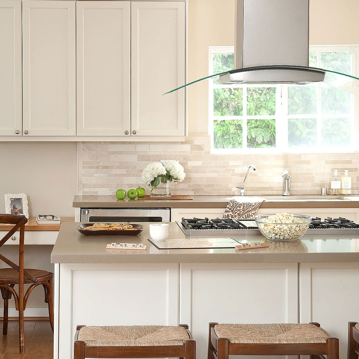 Beige Travertine Backsplash Tile 1BA1092