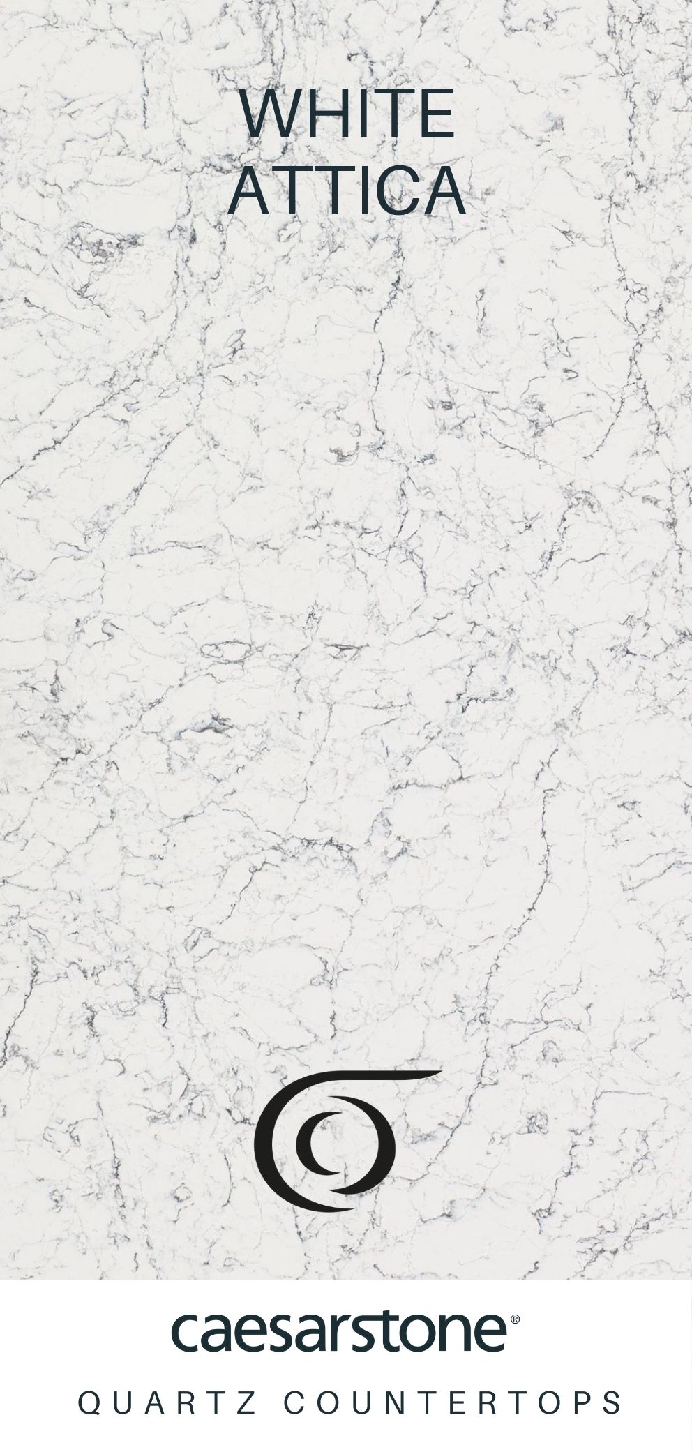 Caesarstone Quartz Countertops White Attica