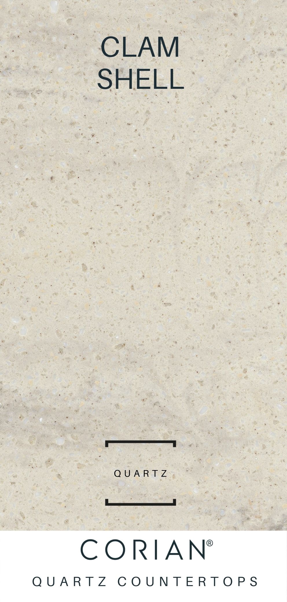 Corian Quartz Countertops Cirrus Clam Shell
