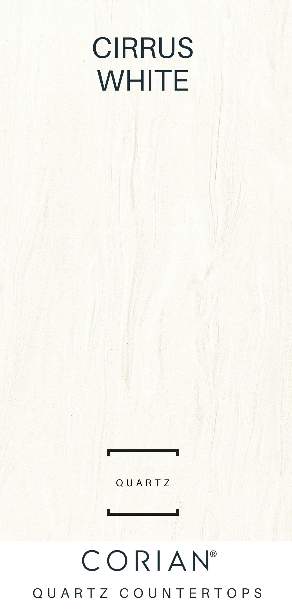 Corian Quartz Countertops Cirrus White