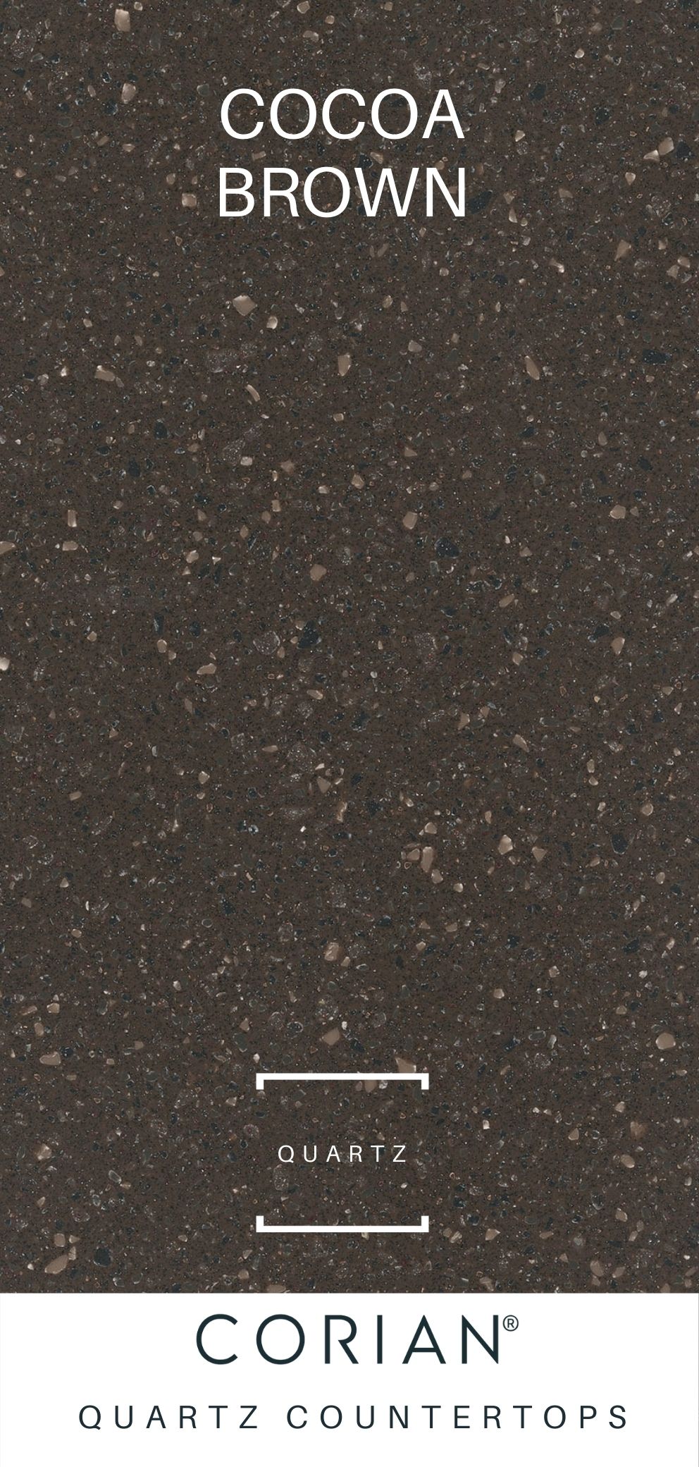 Corian Quartz Countertops Cocoa Brown