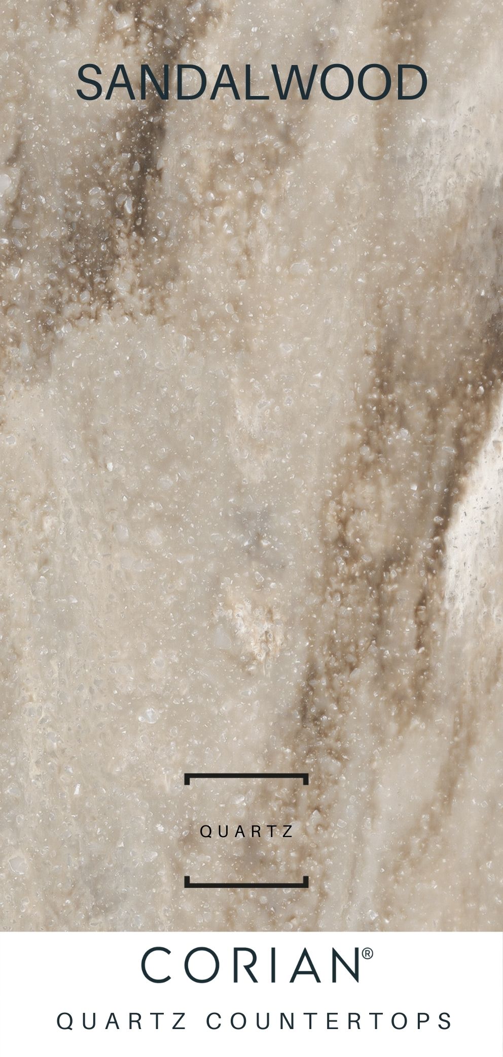 Corian Quartz Countertops Sandalwood