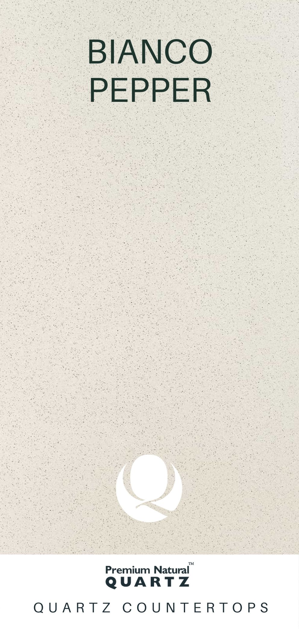 Premium Natural Quartz Bianco Pepper 1