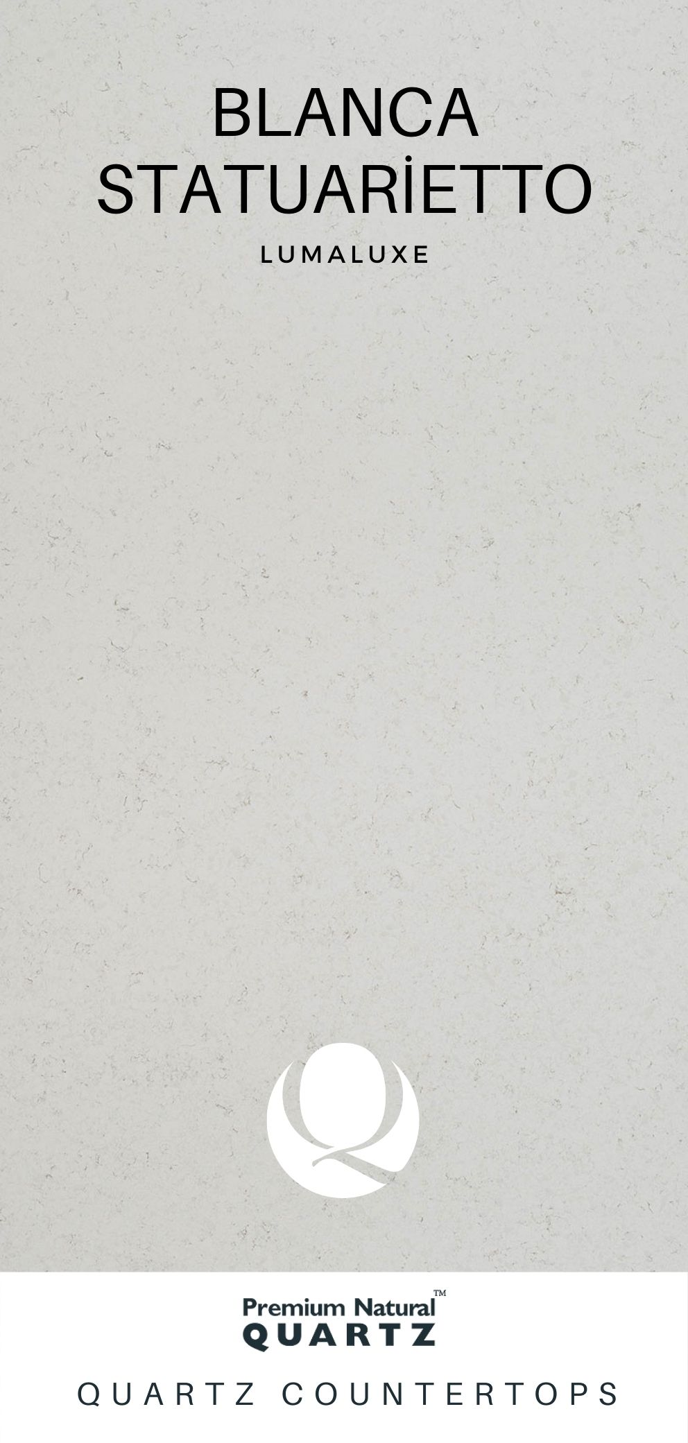 Premium Natural Quartz Blanca Statuarietto