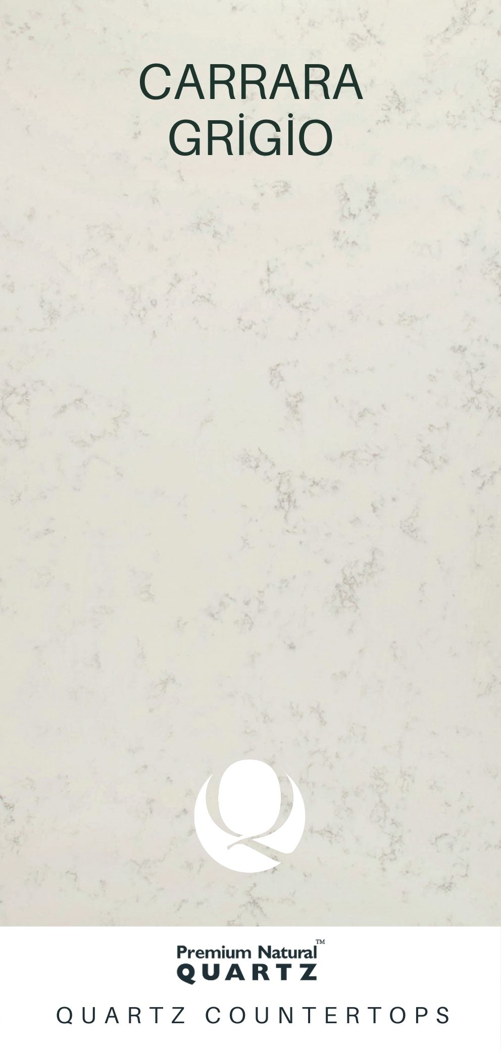 Premium Natural Quartz Carrara Grigio