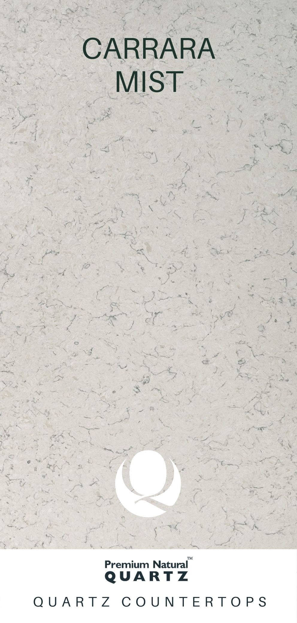 Premium Natural Quartz Carrara Mist