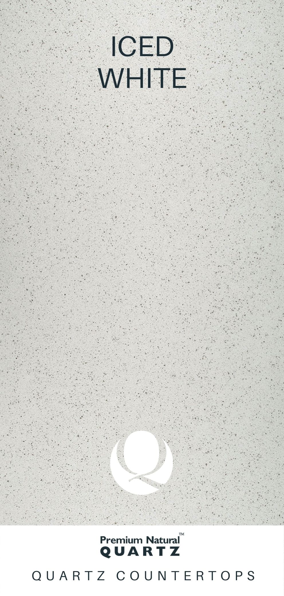 Premium Natural Quartz Iced White