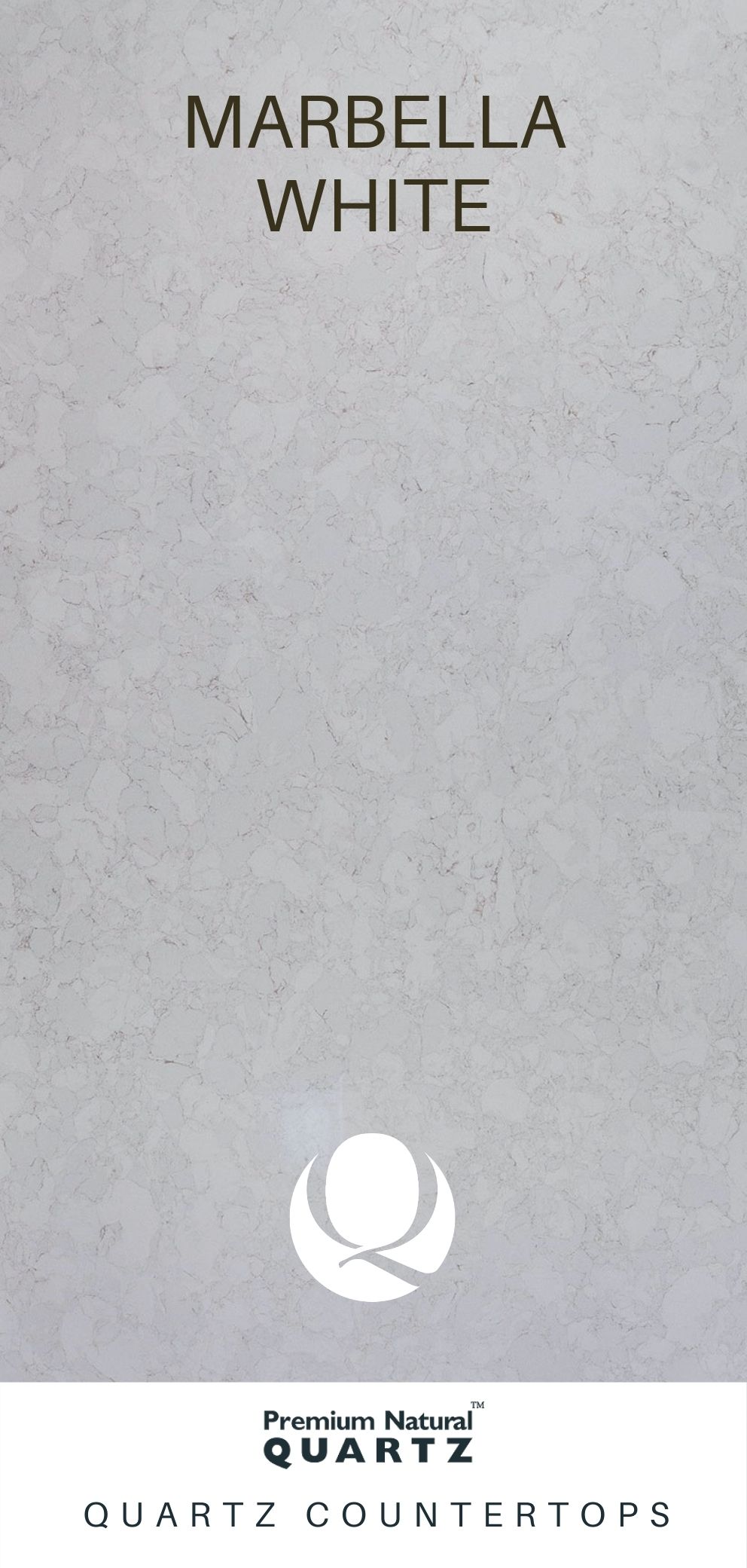 Premium Natural Quartz Marbella White