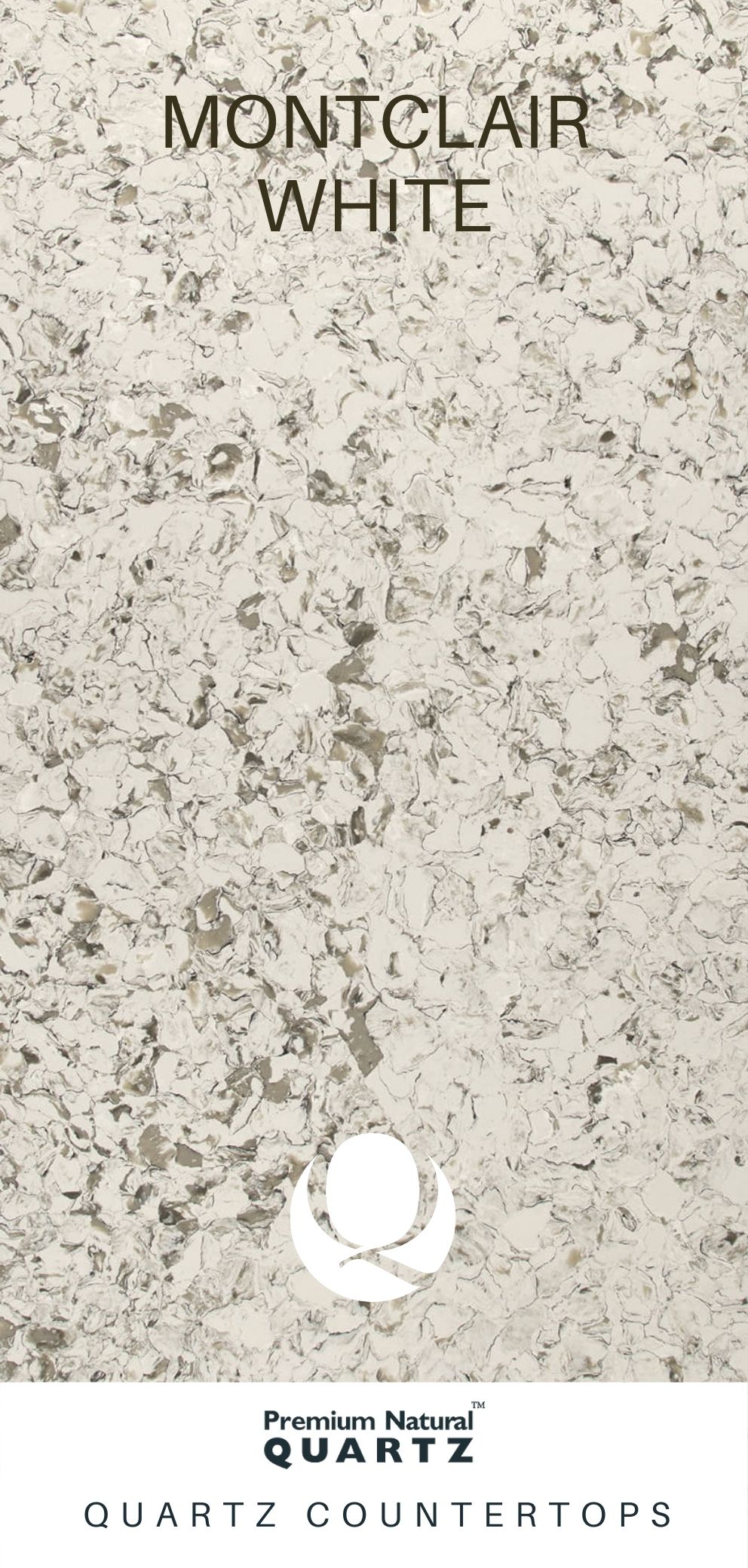 Premium Natural Quartz Montclair White
