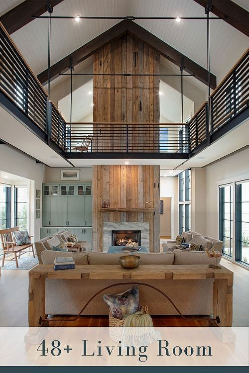 farmhouse living room cozy and welcoming farmhouse style
