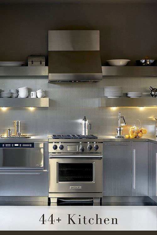 modern metal kitchen cabinets add sparkle with stainless steel