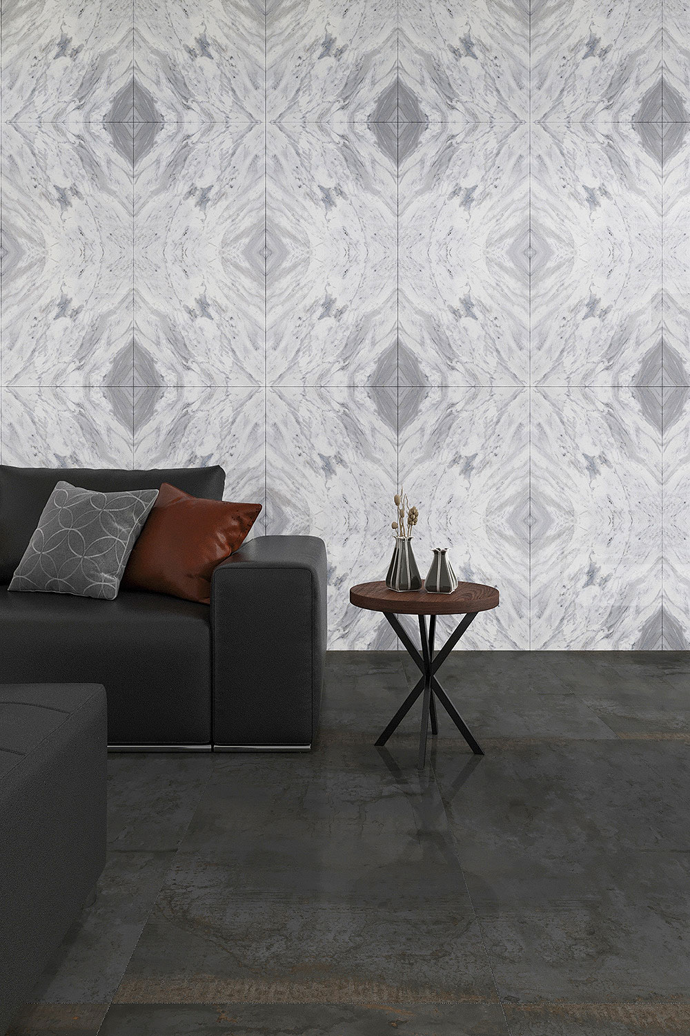 Bianco Carrara Bookmatch