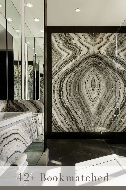 Bookmatched Slab Tile