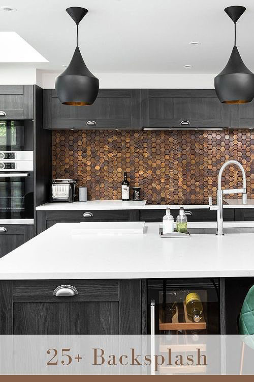 Copper Backsplash