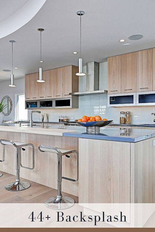 Glass Subway Tile Backsplash