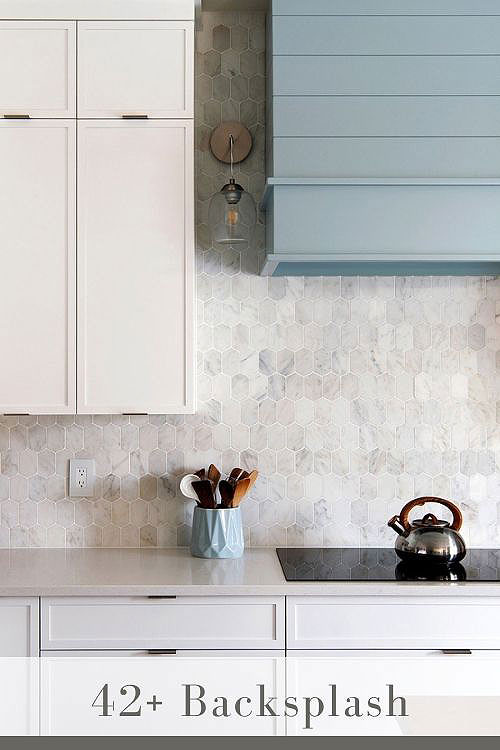 Backsplash For White Cabinets