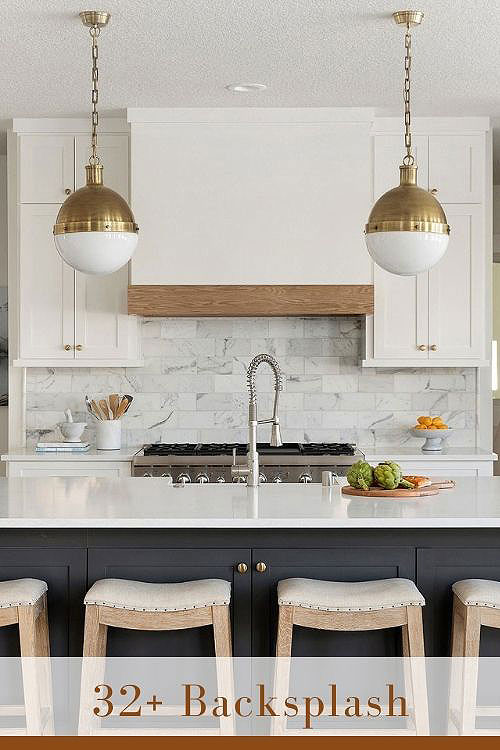 Marble Subway Tile Backsplash