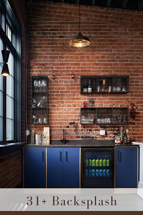 No Backsplash in Kitchen