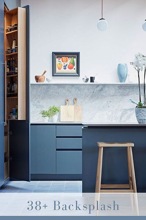 Slab Backsplash