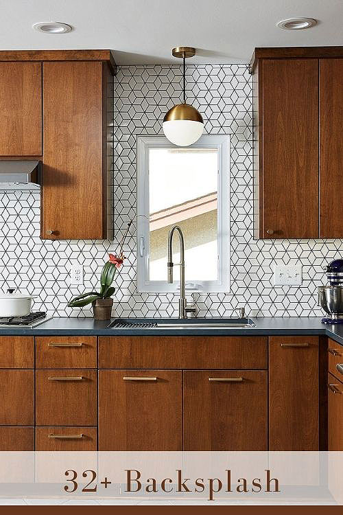 Honeycomb Backsplash