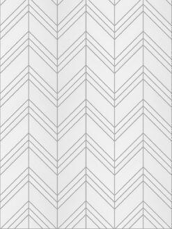 Large White Chevron Marble Backsplash Mosaic Tile BA6301 3
