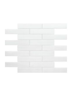 Modern White Subway Marble Backsplash Mosaic Tile BA6306 10