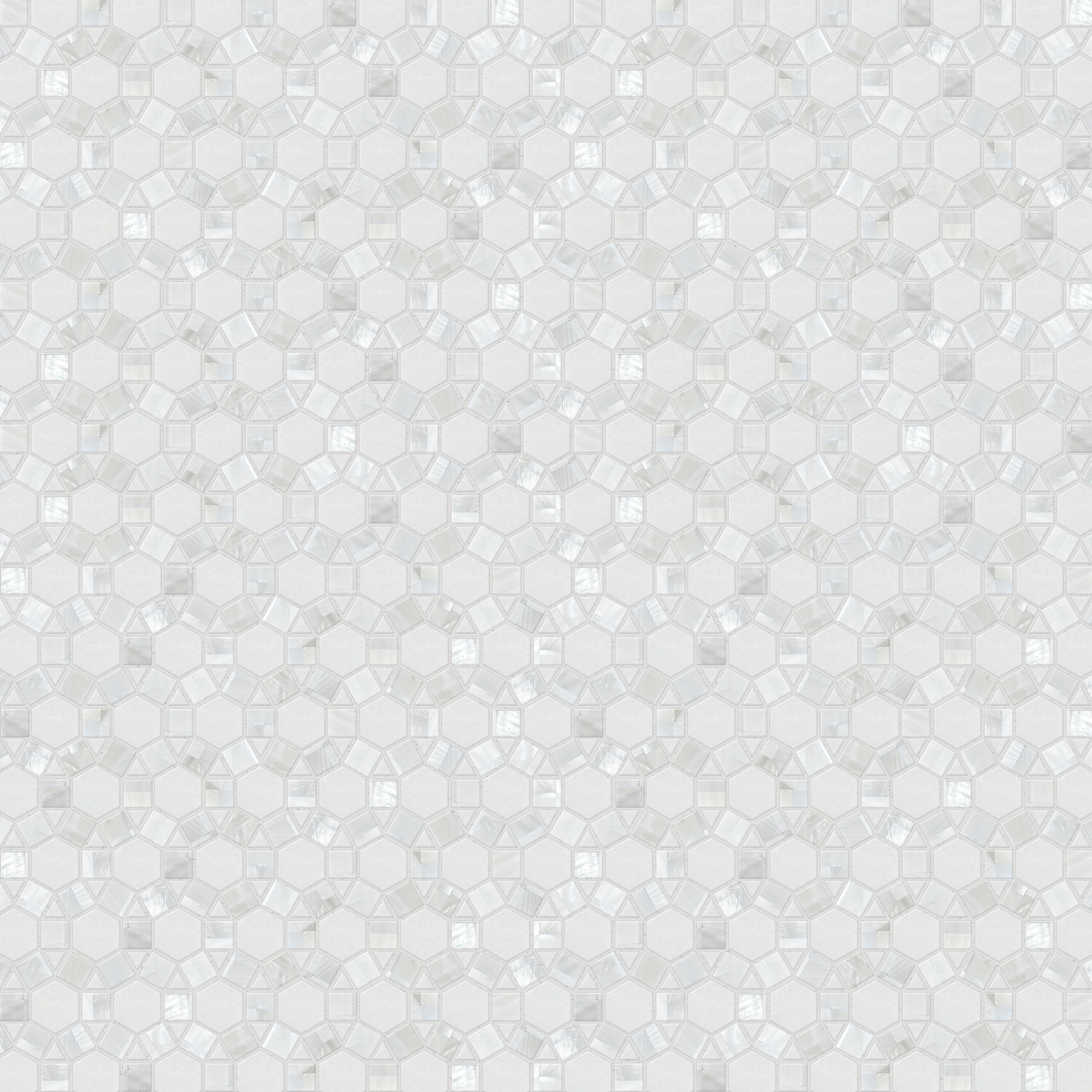 Pearl White Marble Mosaic Backsplash Tile BA7002 9