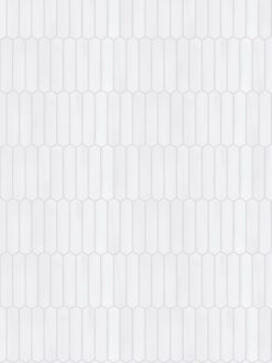 White Marble Small Picket Design Backsplash Mosaic Tile BA6302 2