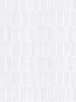 White Marble Small Picket Design Backsplash Mosaic Tile BA6302 3