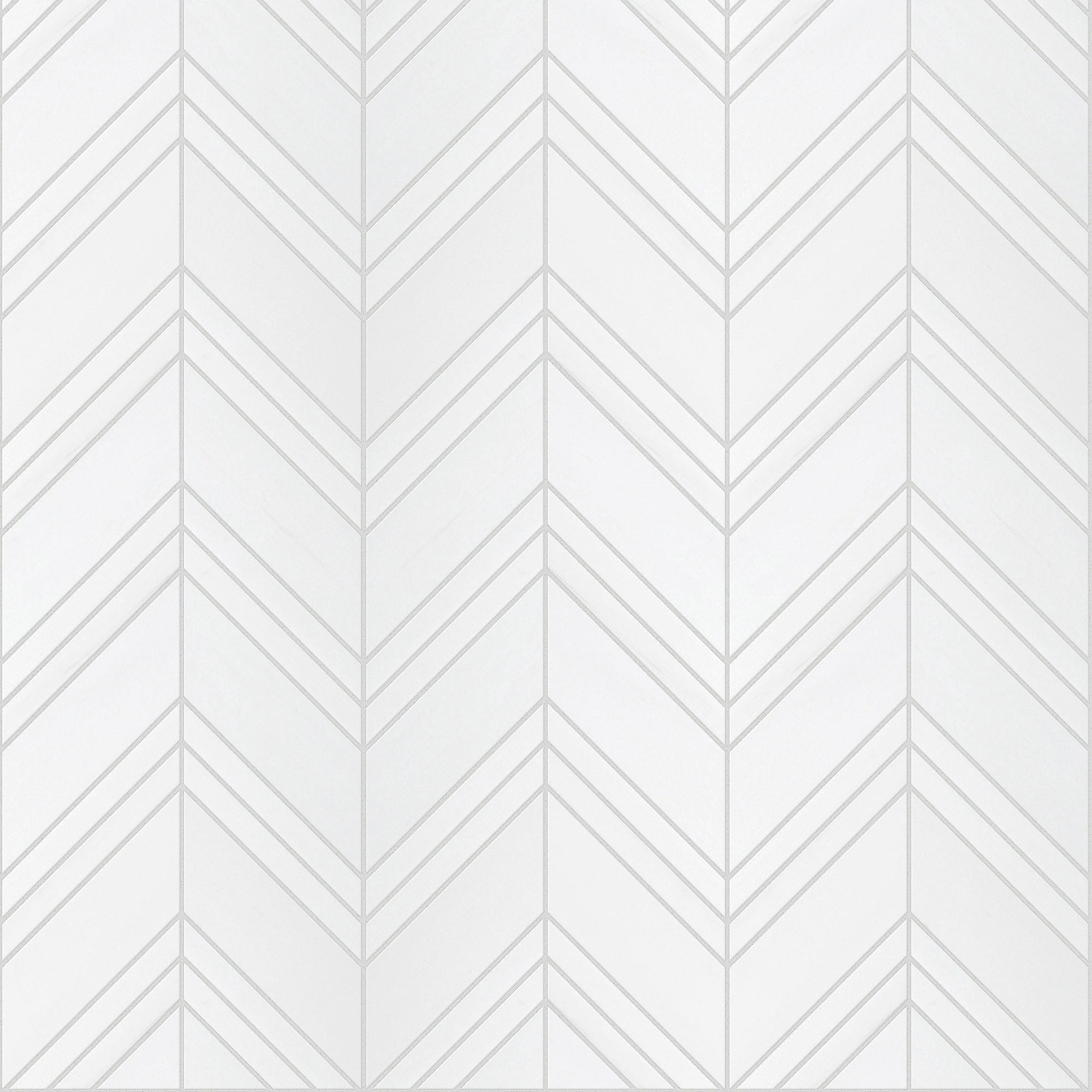 Large White Chevron Marble Backsplash Mosaic Tile BA6301 10